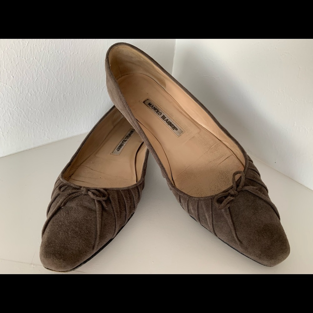 Manolo Blahnik flats